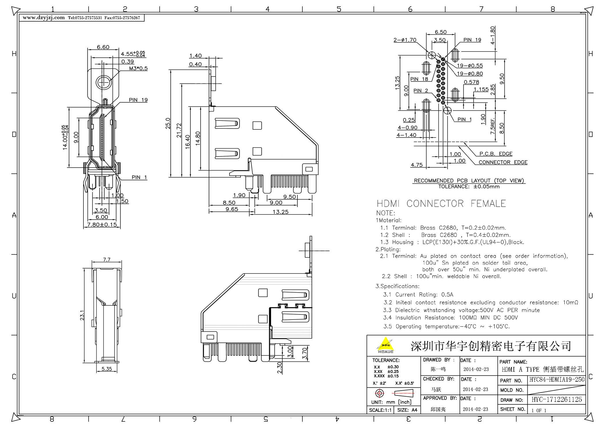 HDMI A TYPE 側(cè)插帶螺絲孔產(chǎn)品圖.jpg