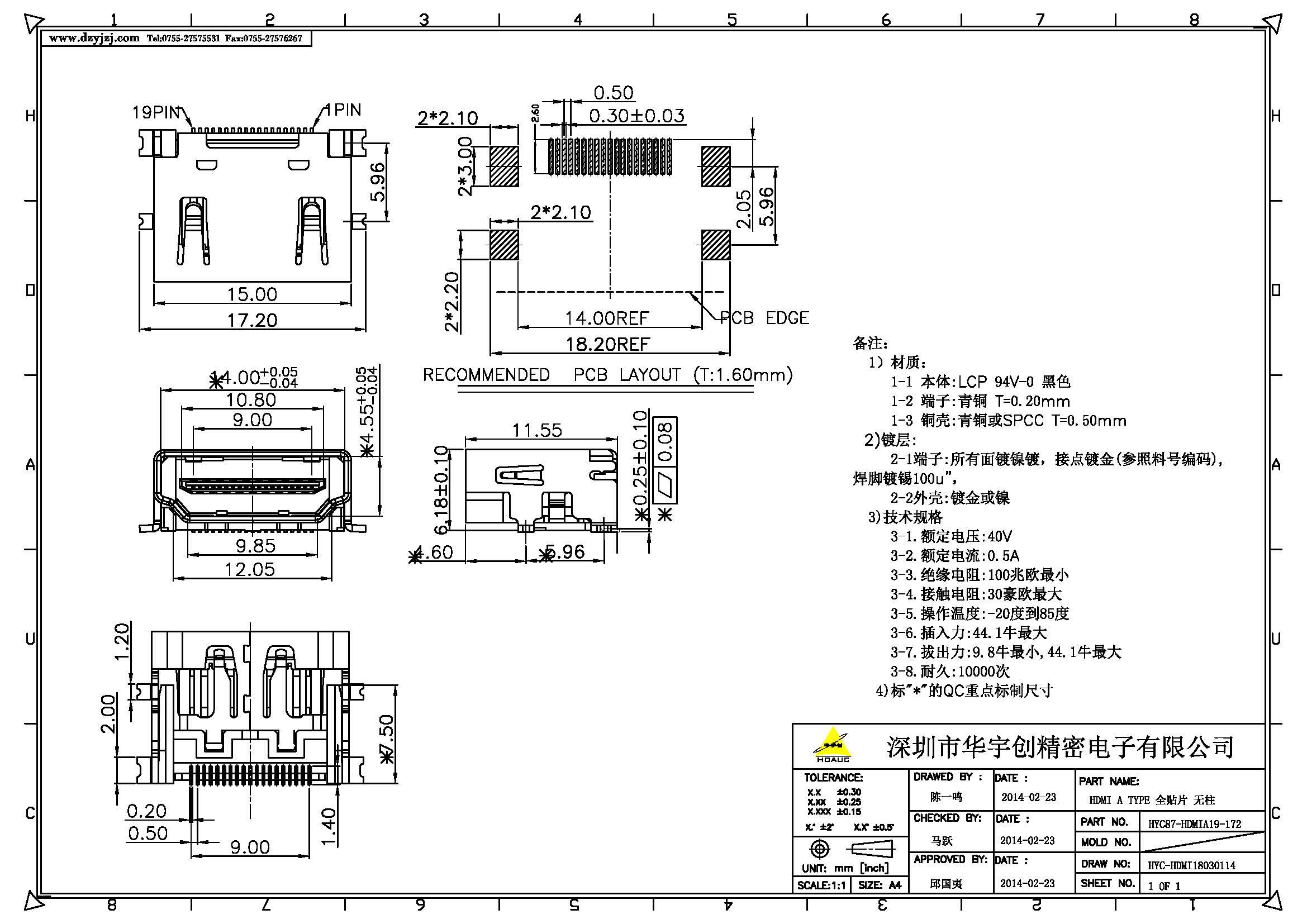 HDMI A TYPE 全貼片 無柱產(chǎn)品圖.jpg